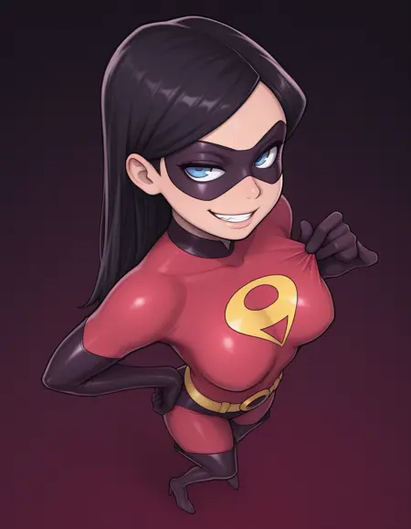 Violet Parr (by Melkor Mancin)