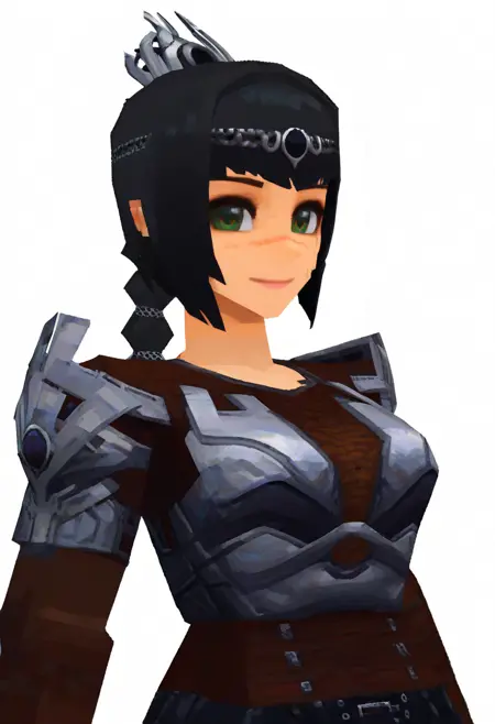Low Poly PS1 / PSX Render - Style IllustriousXL - Noob LORA