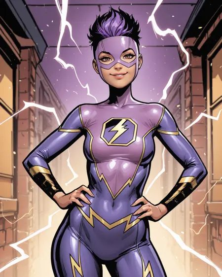 Avery Ho - The Flash of China - DC Comics (Illustrious)