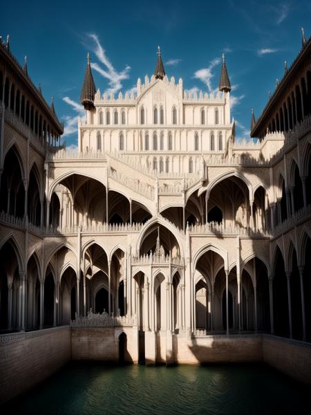 RAW photo, The Palace of Dreams, (high detailed skin:1.2), 8k uhd, dslr, soft lighting, high quality, film grain, Fujifilm XT3, wide angle,  <lora:add_detail:1>