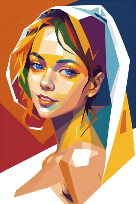 Wedha Pop Art Potrait aka WPAP - LoRA Style