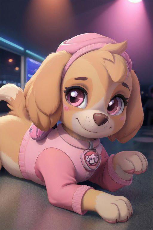 Skye // PawPatrol (LoRA) image by UnknownData