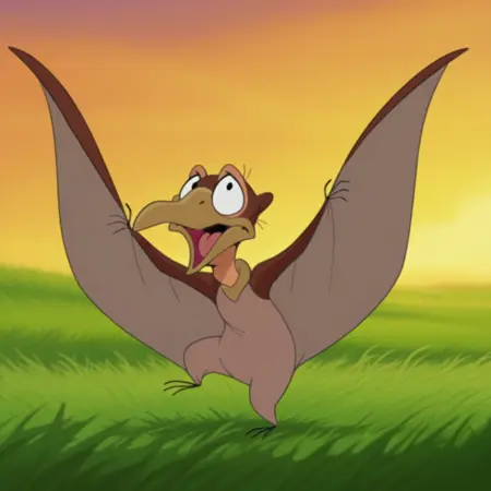 Petrie land before time