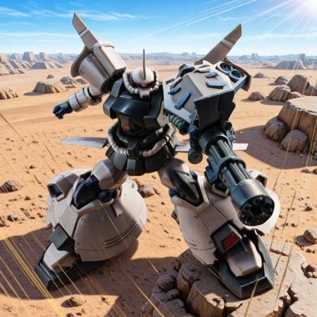 Mobile Suit Gundam MS-07H-8 グフフライトタイプ [GOUF Flight Type] v1.1