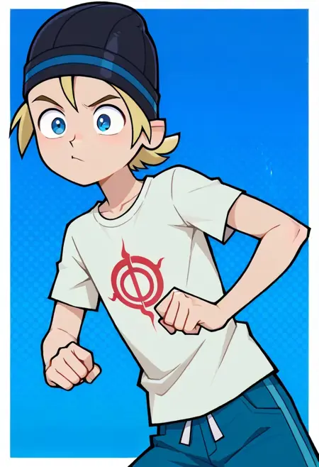 Aged up Jude (Total DramaRama)