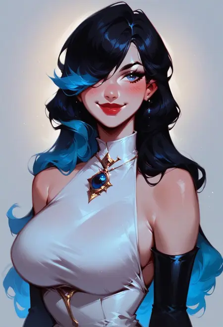 Princess + Warm Light + Beauty Model + V's Detailed Painting Mixed Style [PONY XL] by UOC