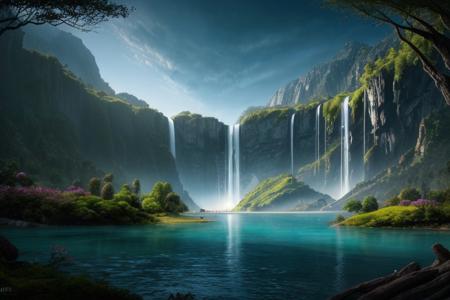 realistic analog photo, award winning photo, Long exposure photo of HDR photo of cinematic film still, breathtaking, Dreamscape, ethereal fantasy concept art of <lora:Fantasy_Lake:0.75> lake, outdoors, scenery, water, reflection, sky, waterfall, . magnificent, celestial, ethereal, painterly, epic, majestic, magical, fantasy art, cover art, dreamy, . Surreal, ethereal, dreamy, mysterious, fantasy, highly detailed, . award-winning, professional, highly detailed, . shallow depth of field, vignette, highly detailed, high budget, bokeh, cinemascope, moody, epic, gorgeous, film grain, grainy, . High dynamic range, vivid, rich details, clear shadows and highlights, realistic, intense, enhanced contrast, highly detailed, . Blurred motion, streaks of light, surreal, dreamy, ghosting effect, highly detailed, high-quality, crisp, sharp, professional-grade, high-resolution, fine detail, accurate colors, low noise, fast shutter speed, wide dynamic range, precise focus, RAW, highres, 8k, uhd, High Dynamic Range, tonemapping, crisp details, no humans, outdoors, scenery, sky, tree, style-nebmagic