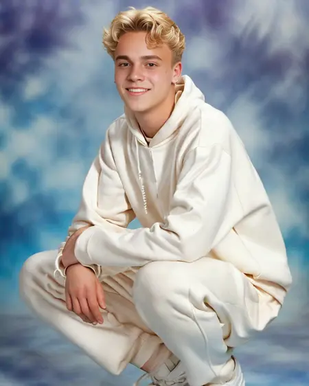 Yearbook Shots LoRA XL [Male Focus]