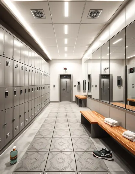 Locker Room background