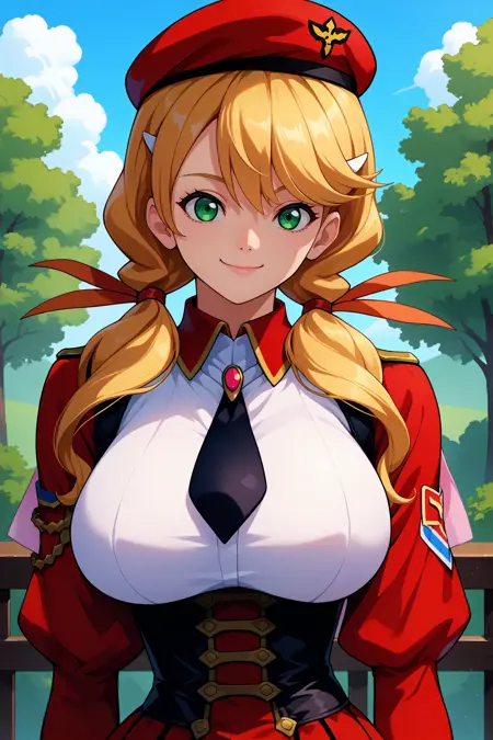 Oldrin Zevon/オルドリン・ジヴォン (Code Geass: Oz the Reflection) SDXL LoRA [Pony Diffusion]