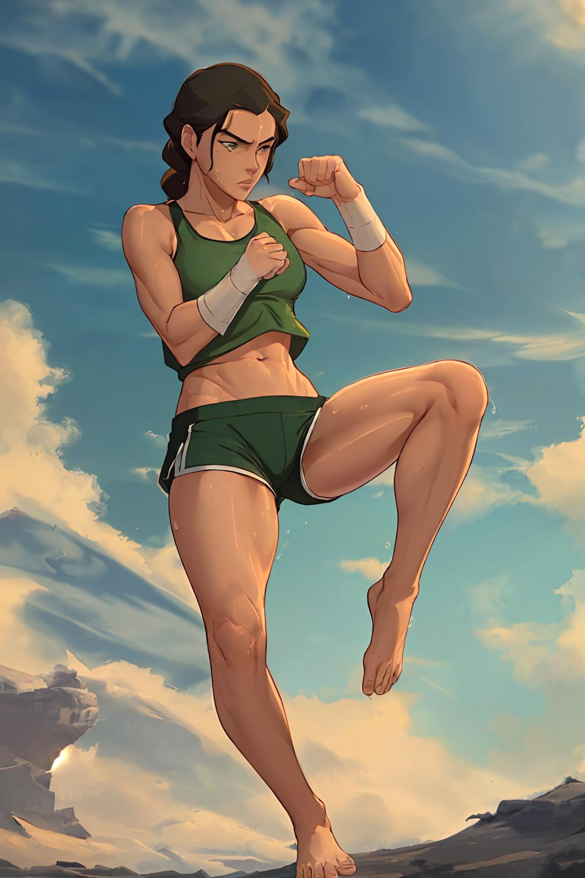 Kuvira from The Legend of Korra image by SirDigsbey
