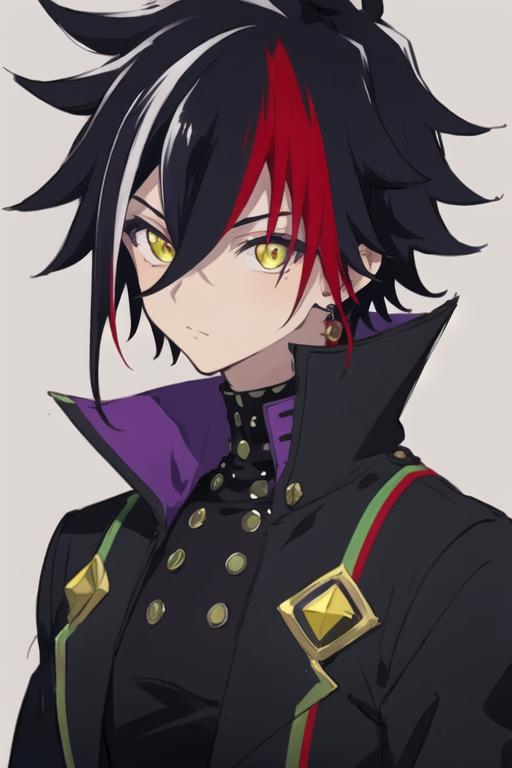 Anime Boy - Prince of Darkness Anime Name: Zero Chronicle
