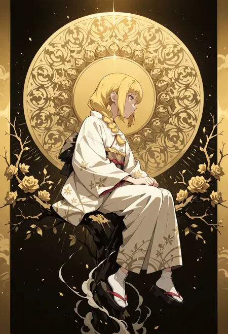 Ornate gold