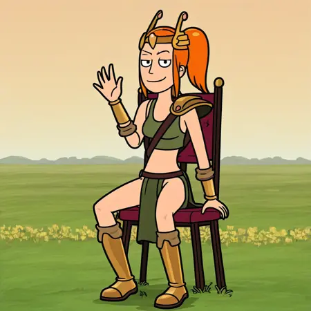 Dragon Rider Summer ( Rick and Morty )
