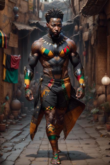 bhmstyle african  colors
