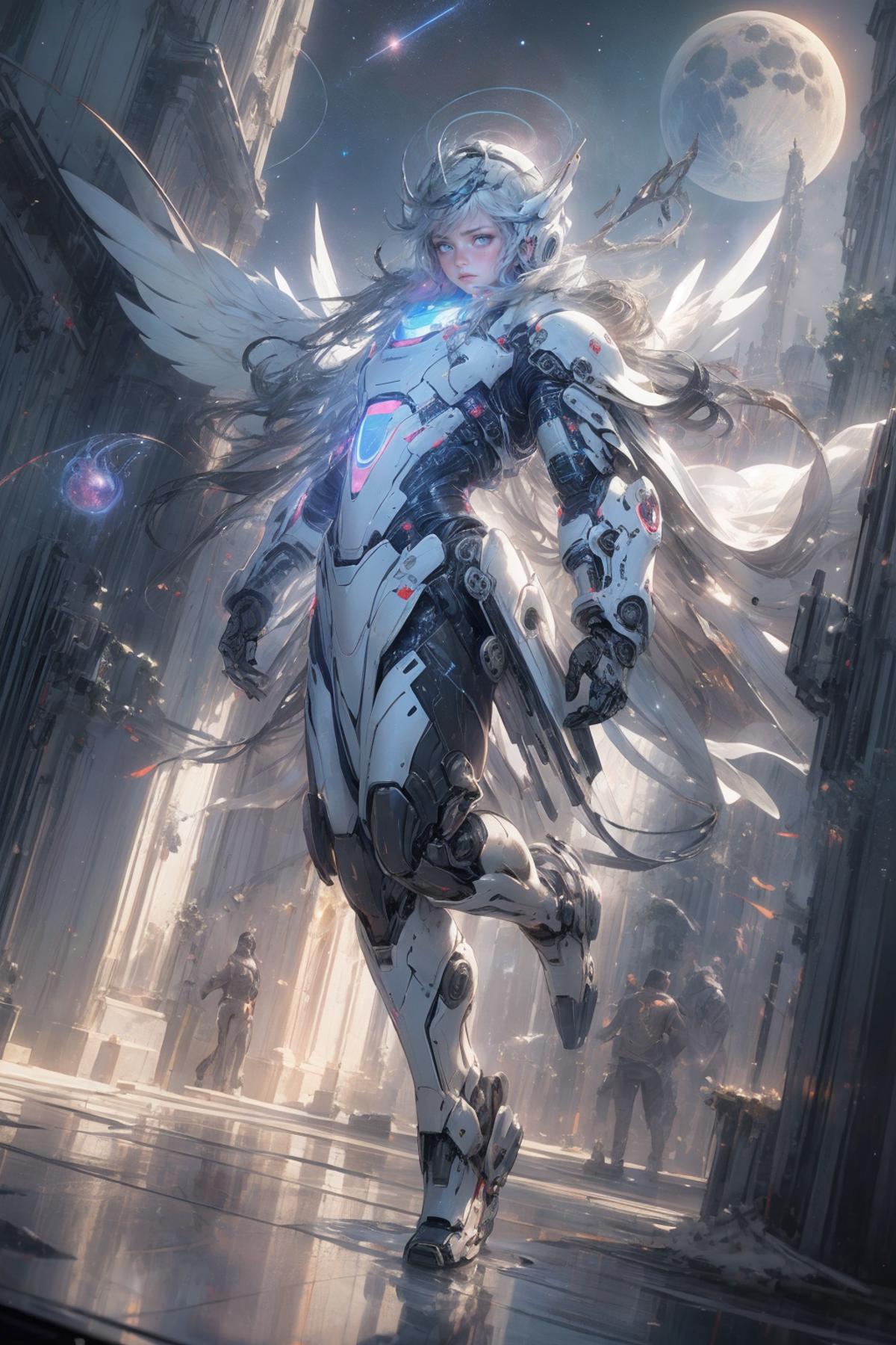 [LoRA] Mecha Angel  Concept (With dropout & noise version) image by tonyhs