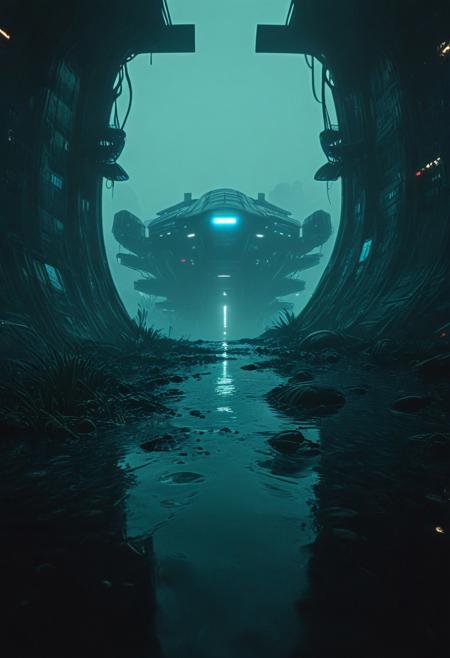 ()Hyoer Realistic:2.0)Polaroid picture an futuristic, cyber metropolitan society on (hoto of Lysebotn 😍🇧🇻,:1.8-. The atoll's natural landscape is seamlessly integrated with advanced, high-tech architecture. ((Towering skyscrapers and neon-lit buildings rise from the coral reefs and sandy beaches, reflecting a vibrant, cyberpunk aesthetic)). Detailed textures on the buildings, water, and vegetation. Realistic lighting with subtle shadows and reflections. High-resolution details, vibrant colors, and a sense of dynamic energy. Advanced drones and hovercrafts navigate the skies and waters, while holographic advertisements and data streams fill the air. The scene is set at dusk, with a clear blue sky transitioning to a deep, icy purple. Rule of thirds composition, emphasizing the unique blend of natural beauty and futuristic technology. HDR, UHD, cinematic lighting, and hyper-realistic details.