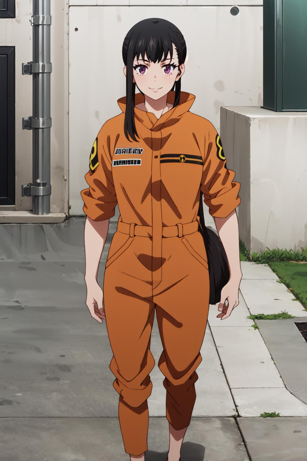 Maki Oze ( Fire Force / 炎炎ノ消防隊 ) Anime Design - v1.0 | Stable Diffusion  LoRA | Civitai