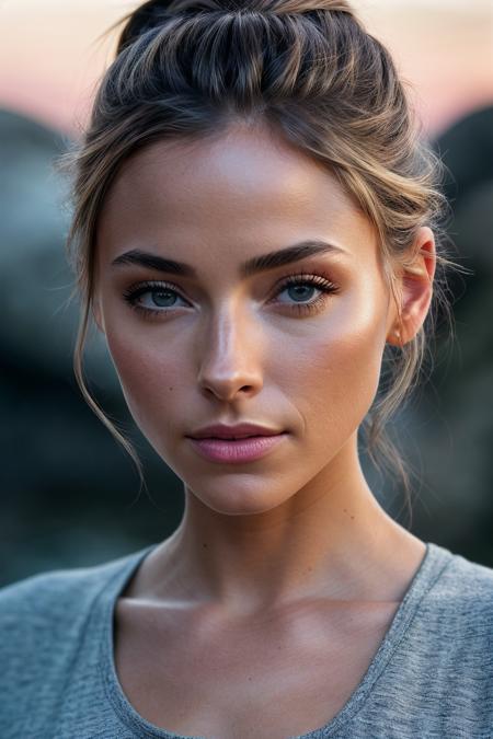 perfect cinematic shoot of a beautiful woman (EP3l1s4b3thTurn3r2:.99), a woman standing at a Subterranean cavern, perfect high ponytail, wearing sexy gray (Boatneck Top:1.2), (leave covered hot spring in background:1.2), (detailed background:1.1), (face focus), modelshoot style, (extremely detailed CG unity 8k wallpaper), professional majestic (photography by Roberto Ferri:1.1), 24mm, exposure blend, hdr, extremely intricate, High (Detail:1.1), dramatic, soft cinematic light, (looking at viewer), (detailed pupils),8k, highly detailed, rich environment, 4k textures, soft cinematic light, elegant, ((((cinematic look)))), soothing tones, insane details, hyperdetailed, ("Dreams into reality with SDKoh!":1.1), (epiCPhoto)