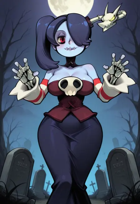 Skullgirls Squigly