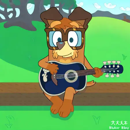 Busker (bluey)