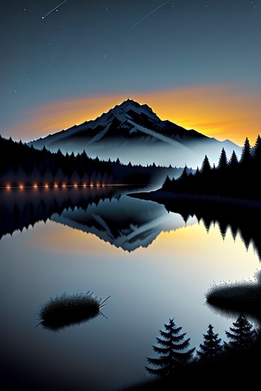 A captivating night scene illustration featuring a beautiful scene of the great out doors in the pacific northwest..   There are great mountains, pine forests, and rivers.  It is an outdoorsman's dream.  This enchanting artwork captures a serene and peaceful night, where the sun is just starting to rise over the beautiful hills and castle which   stands resolute amidst hills of Wales, creating a cinematic experience., illustration, cinematic
<lora:DonM3t3rn1tyXL-v1.1:0.7>, DonM3t3rn1tyXL,
OverallDetailXL  <lora:MJ52:0.3>  <lora:SDXLFaeTastic2400:0.4>  <lora:EpicF4nta5yXL:0.7>
