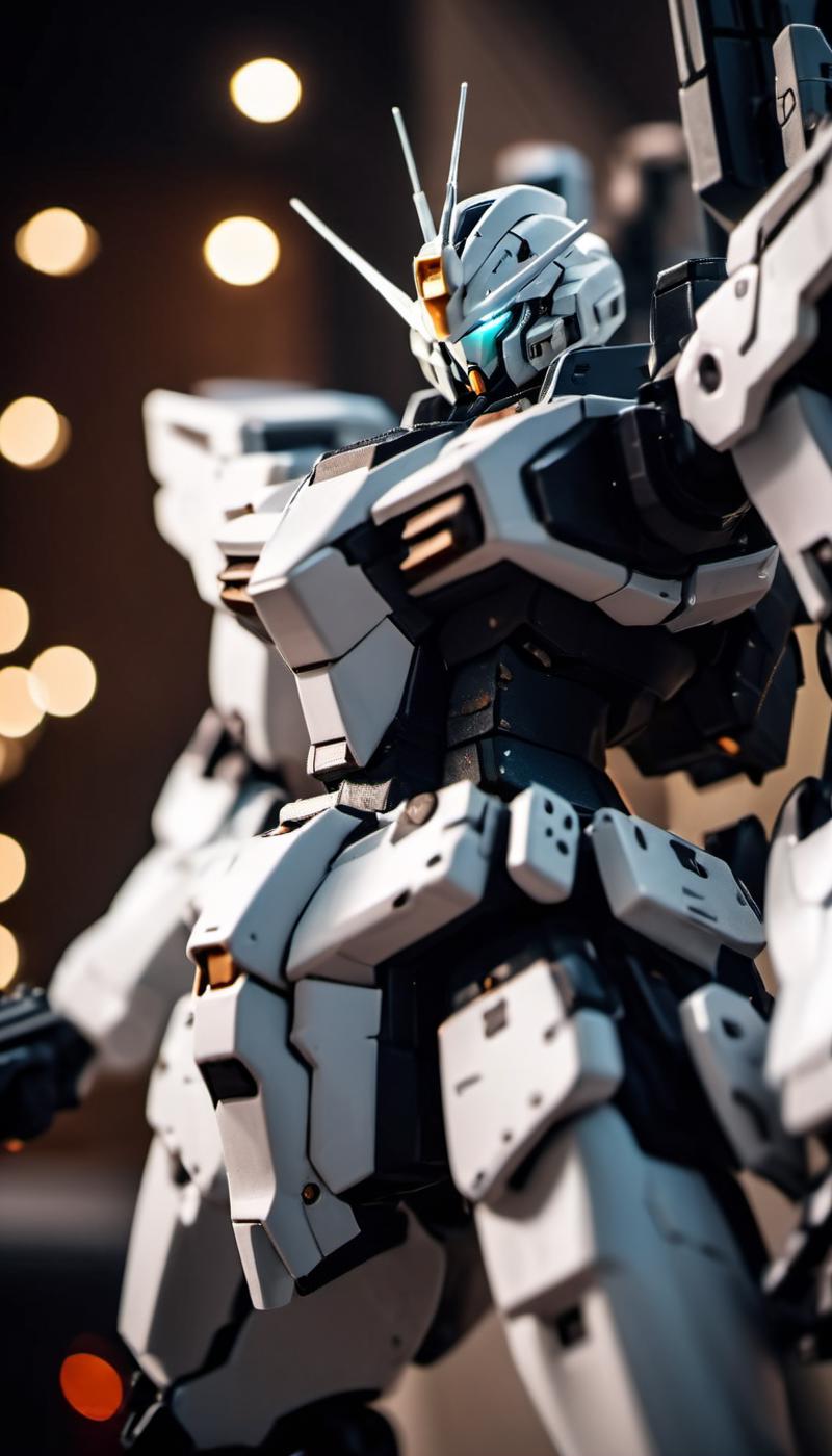 Super robot diffusion XL (Gundam, EVA, ARMORED CORE, BATTLE TECH like mecha lora) image by waomodder