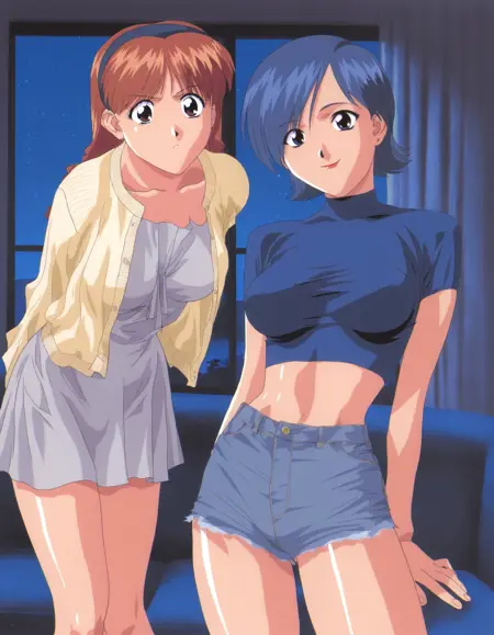 Asuka and Miki / Viper CTR (Illustrious / Pony)