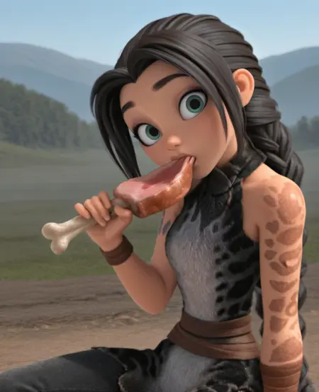 Dawn Betterman | Early Design / Old Model / Concept | The Croods 2