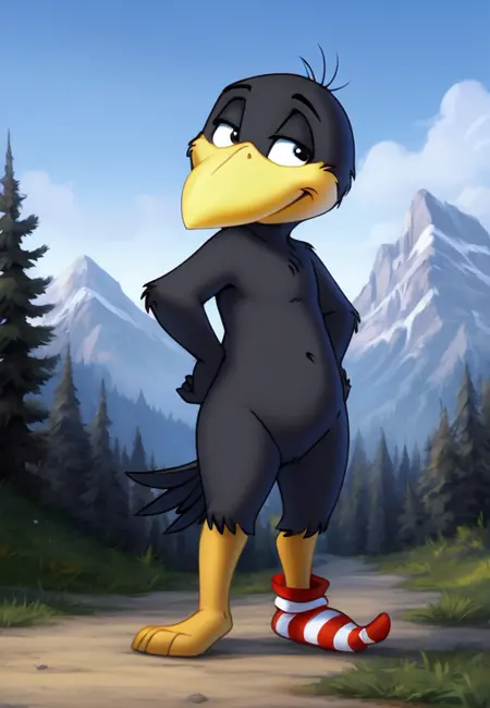 Raven Socke - ( Der kleine Rabe Socke )