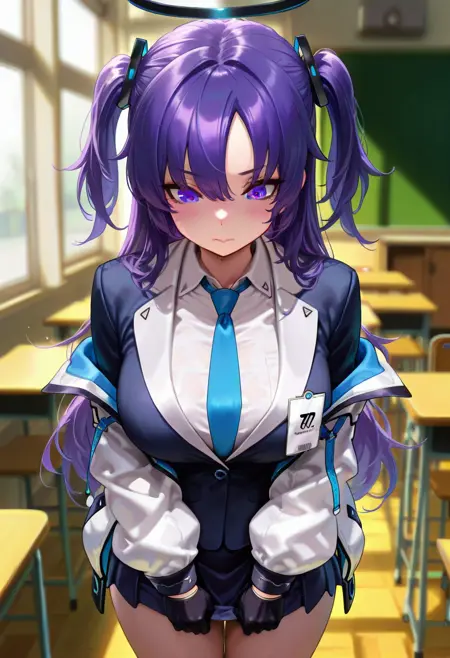 Hayase Yuuka | Blue Archive (illustrious SDXL LoRA)