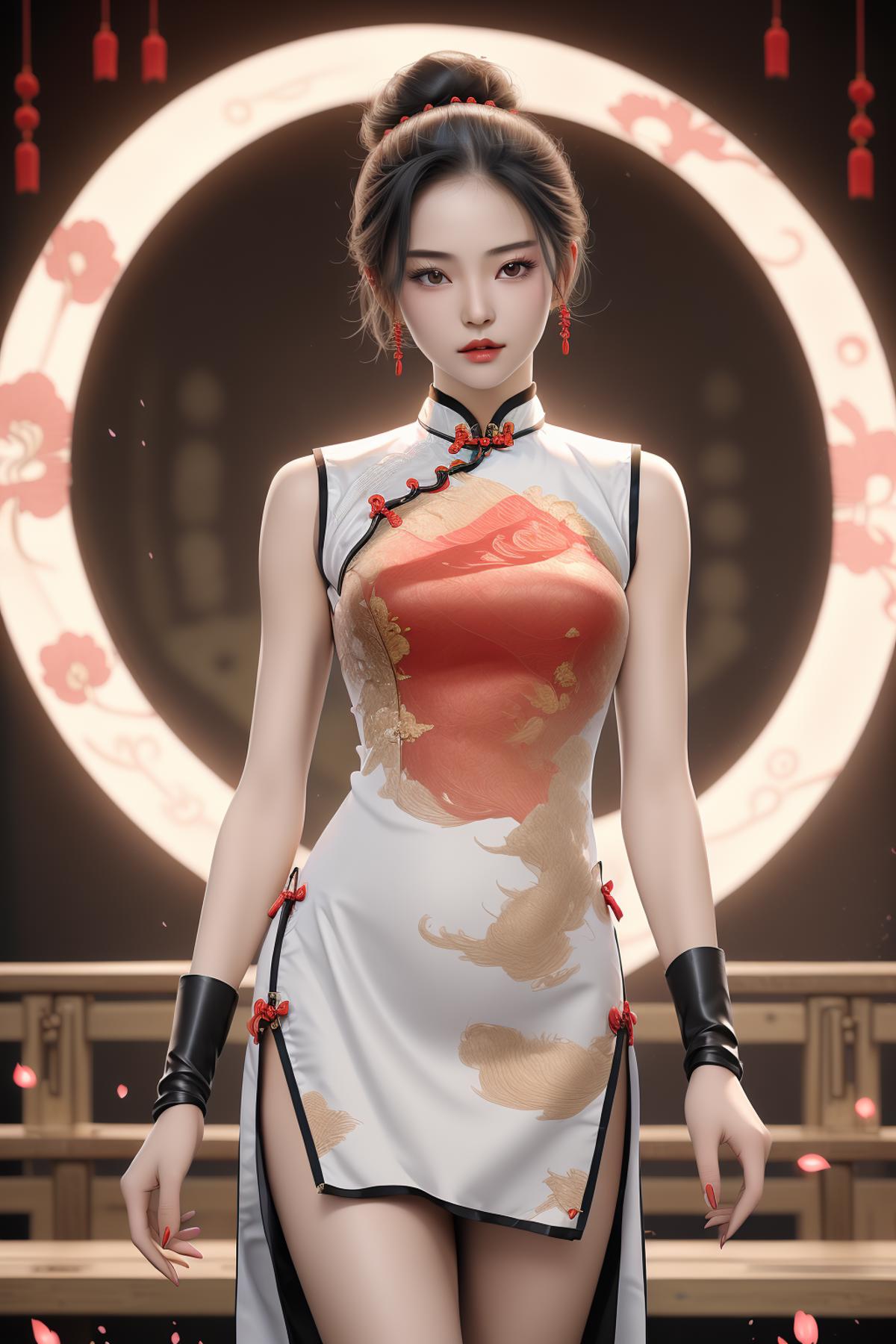 【质感增强】绪儿-设计感旗袍 Fashion cheongsam image by ditters