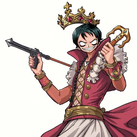 cover of Queen II, using Cooper from One Piece