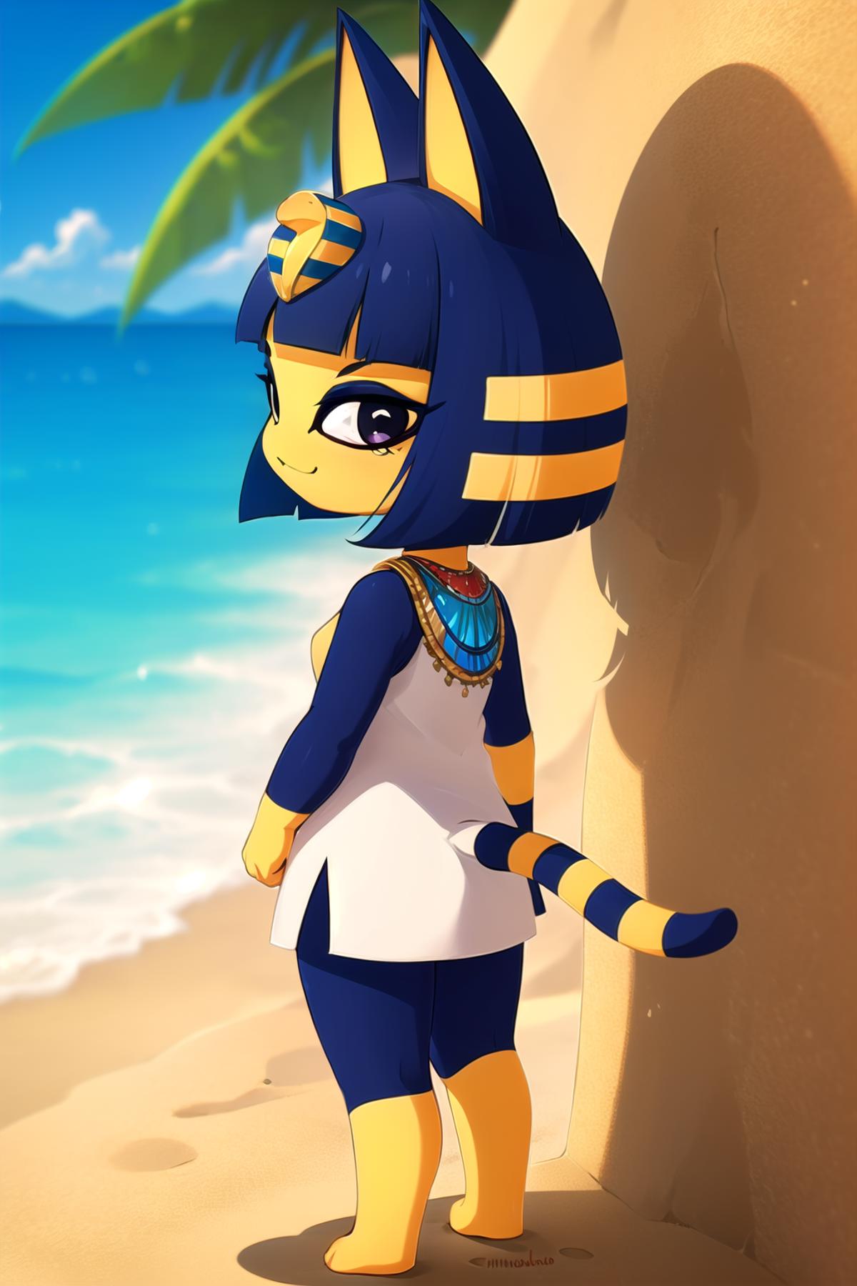 Ankha (animal crossing) image by Wolfdua