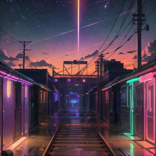 Retrowave image by xyf_