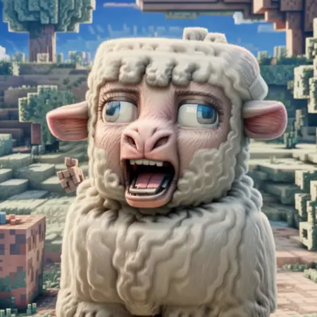 Minecraft Movie Style