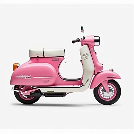 B_Vintage Scooter Design_Diverse Style Generation v1.0