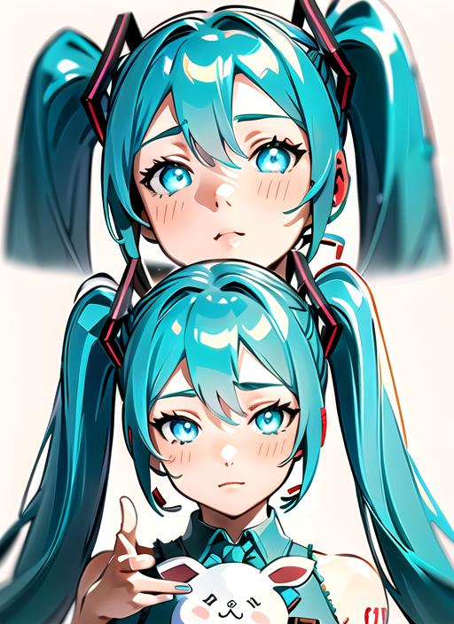 Hatsune Miku (with shiny eyes) image by Herrscher_AGGA2023