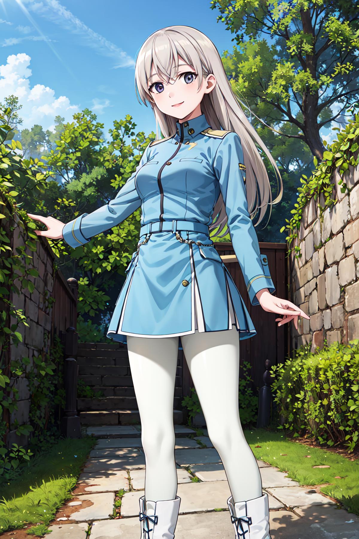 エイラ・イルマタル・ユーティライネン Eila_ilmatar_juutilainen/ストライクウィッチーズ Strike Witches image by AI_popai