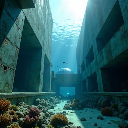 Brutalism Underwater City Babbdi v9.0