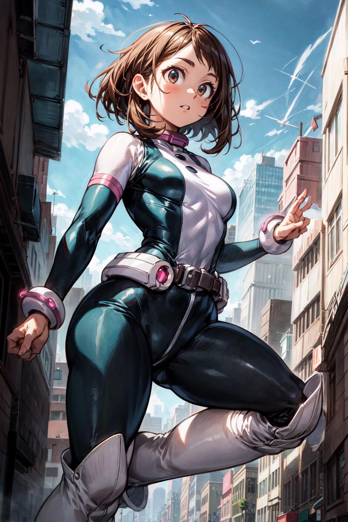 Ochako Uraraka (My Hero Academia) image by Kayako