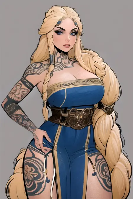 🎨JAZY El Barto LoRA (Vintage Pinup Illustration) | ownwaifu