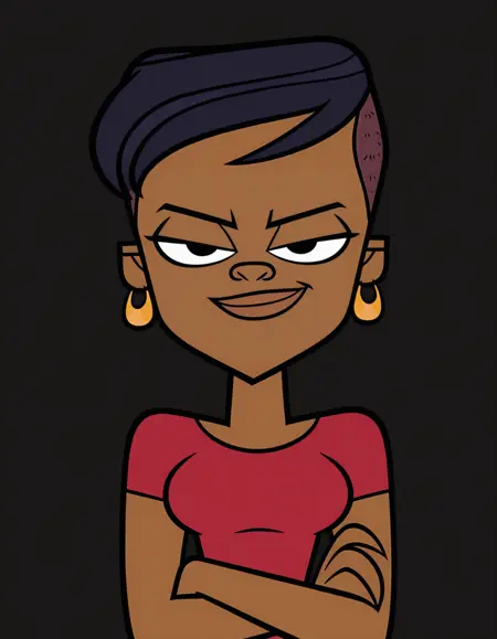 Stephanie (Total Drama: The Ridonculous Race) [Comission]