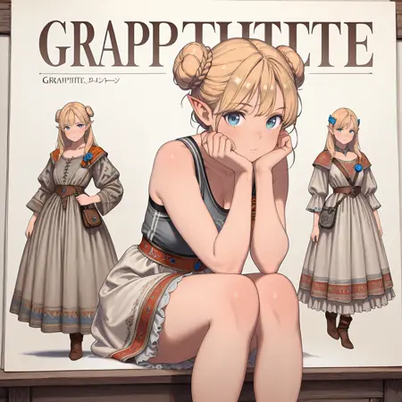 Vintage fantasy Sportswear, Magazine Style