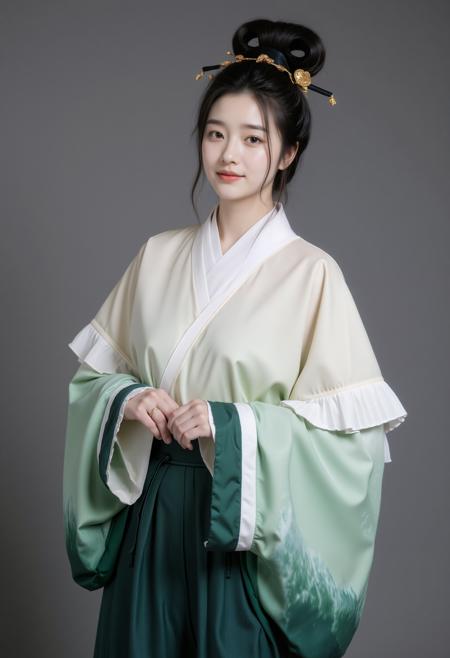 汉服合集 zyd232's Hanfu Collection [Female] [Flux.1] (Continuous Updating) 魏晋 | 半袖襦裙 | v1.0