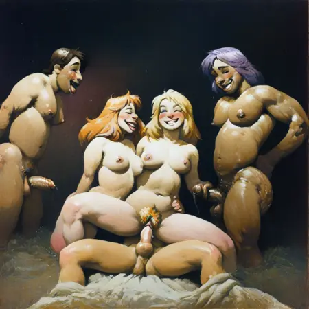 Pansexual orgy