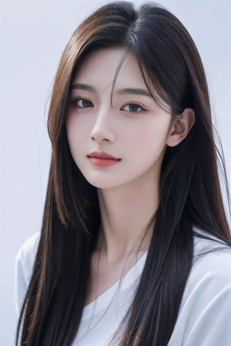 yazhou,(best quality:1.2),ultra highres,high quality,(realistic, photorealistic:1.4),1girl,solo,long hair,black eyes,upper body,(facing_viewer:1.2),looking at viewer,