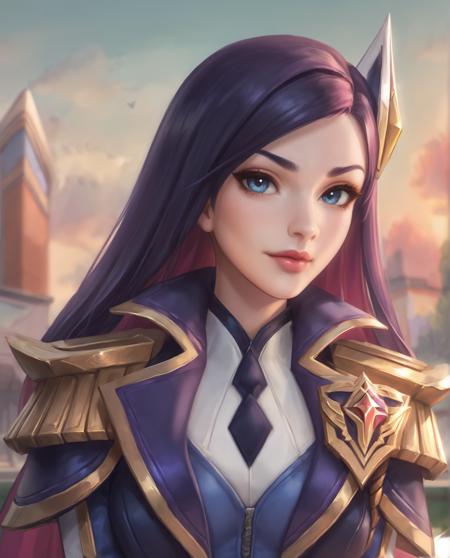 Battle Academia Caitlyn (League of Legends) PonyXL V1
