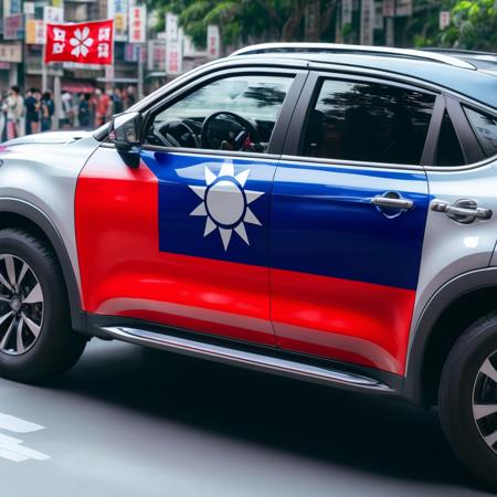 Taiwan flag logo