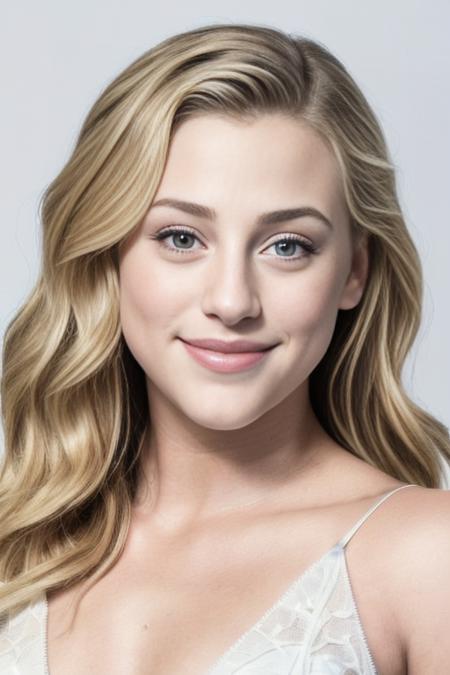 photo of a 1111R31nhart, detailed face, smile, intricate, white studio background, elegant, sharp focus, photo by, soft lighting, masterpiece, detailed face, beautiful ,